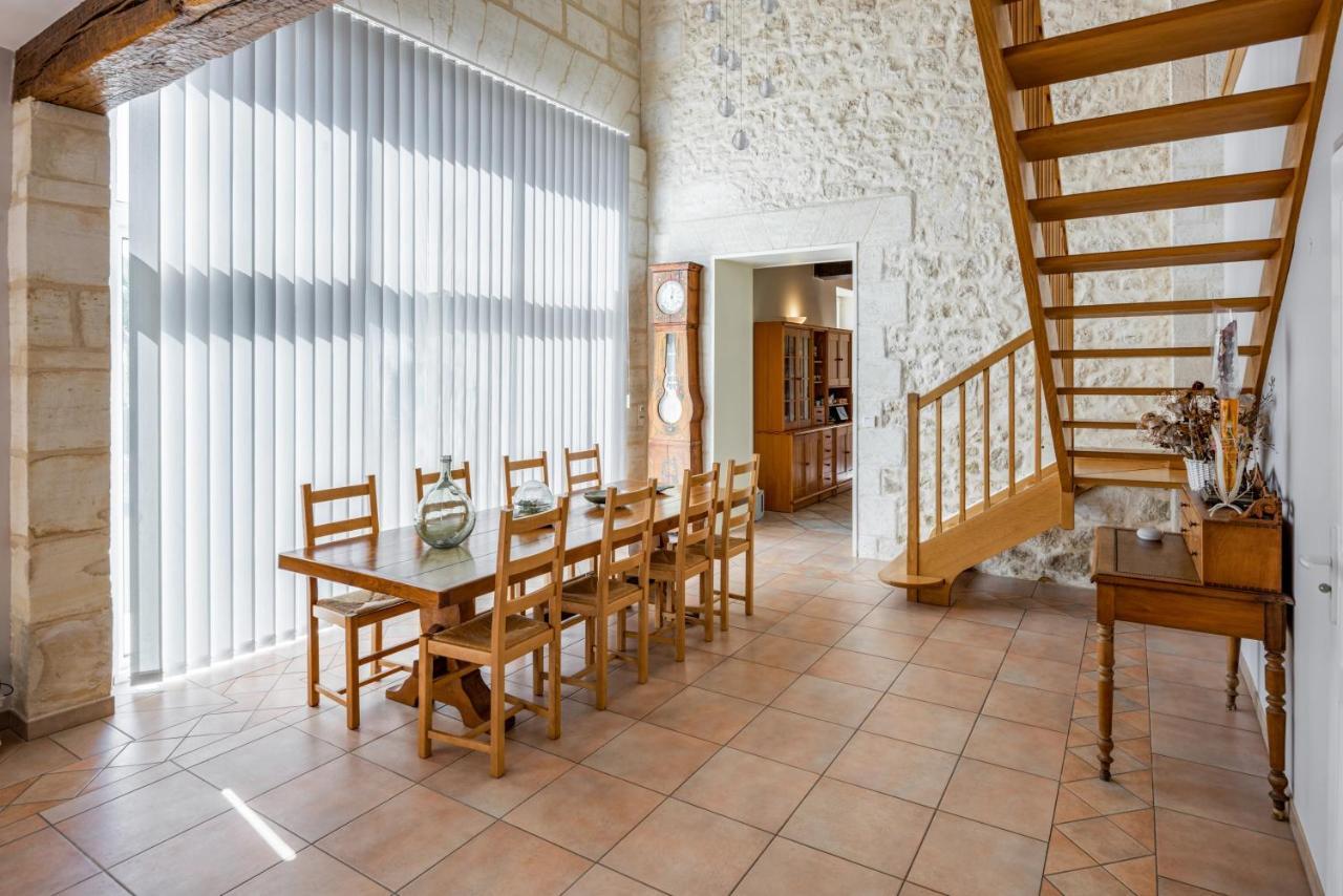 Ferienwohnung Domaine De Meyney Villegouge Exterior foto
